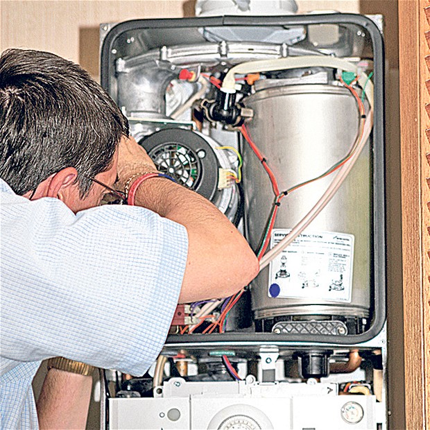 how to install a hot water boiler system